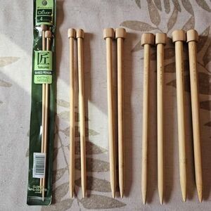 Clover 9" needles sold as set, 5 pair